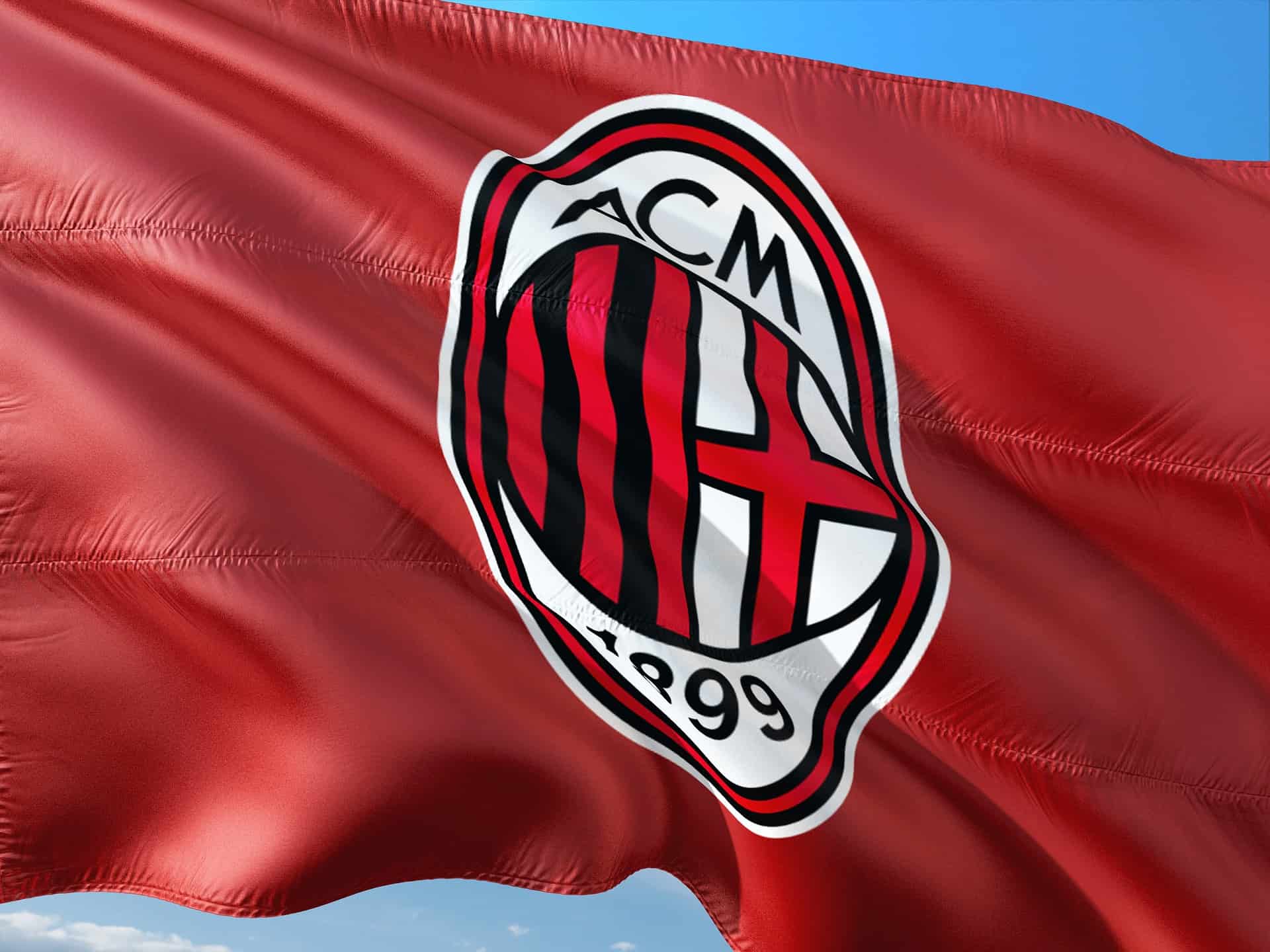 A.C. Milan Football Club Flag