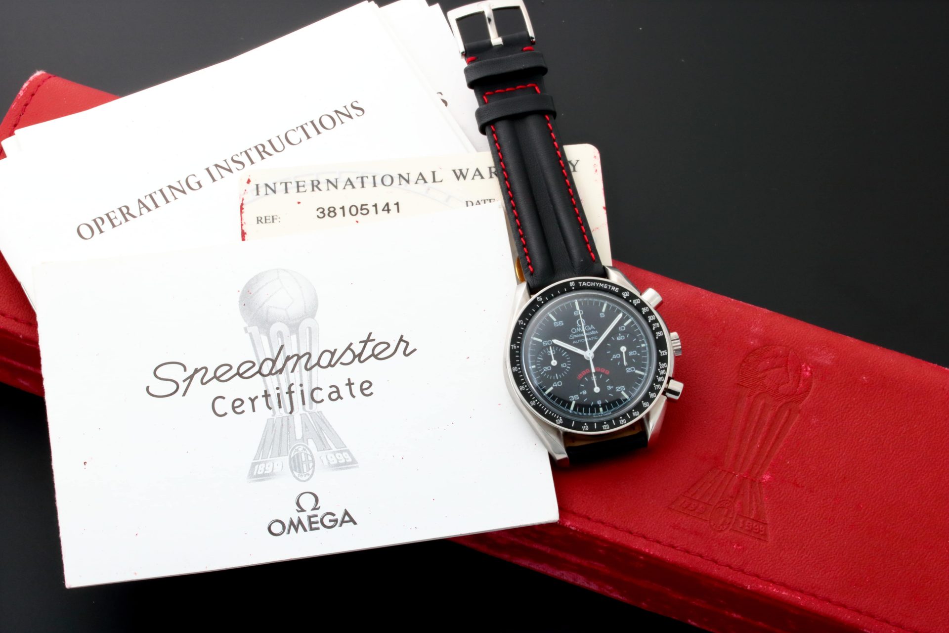 6610 Omega 3810.51.41 Speedmaster A.c. Milan Limited Edition Watch Baer & Bosch Watch Auction