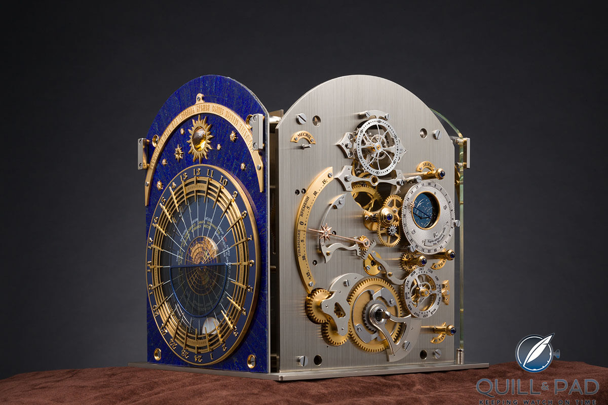 Movement of the Konstantin Chaykin Moscow Comptus Clock