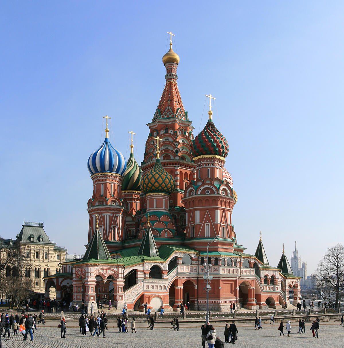 Saint Basil's Cathedral, Red square, Moscow