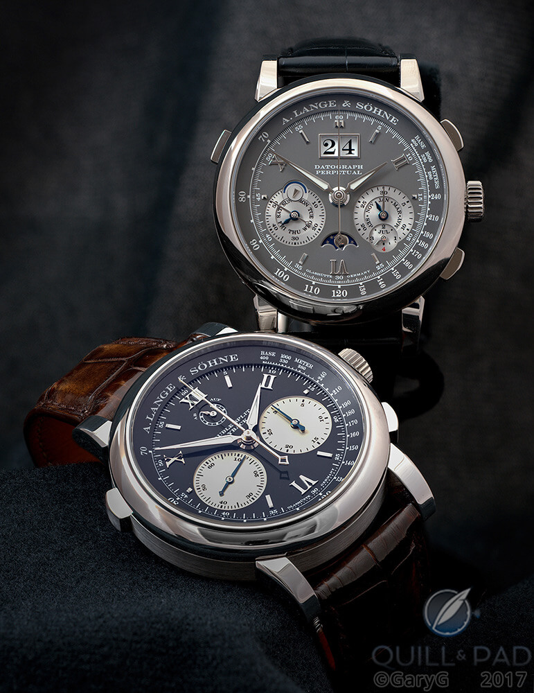 Products of consolidation: the author’s two A. Lange & Söhne chronographs
