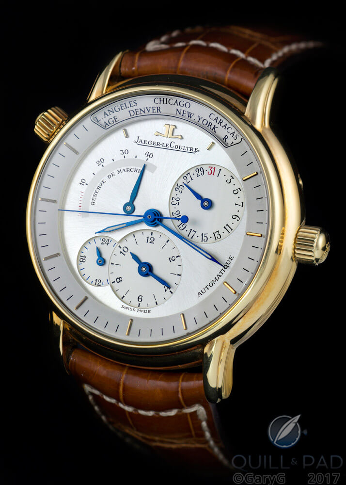 Jaeger-LeCoultre Géographique in yellow gold