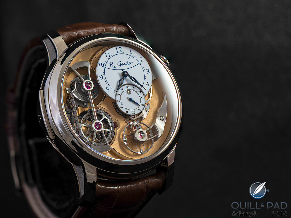 A lot to love: Romain Gauthier’s Logical One in white gold