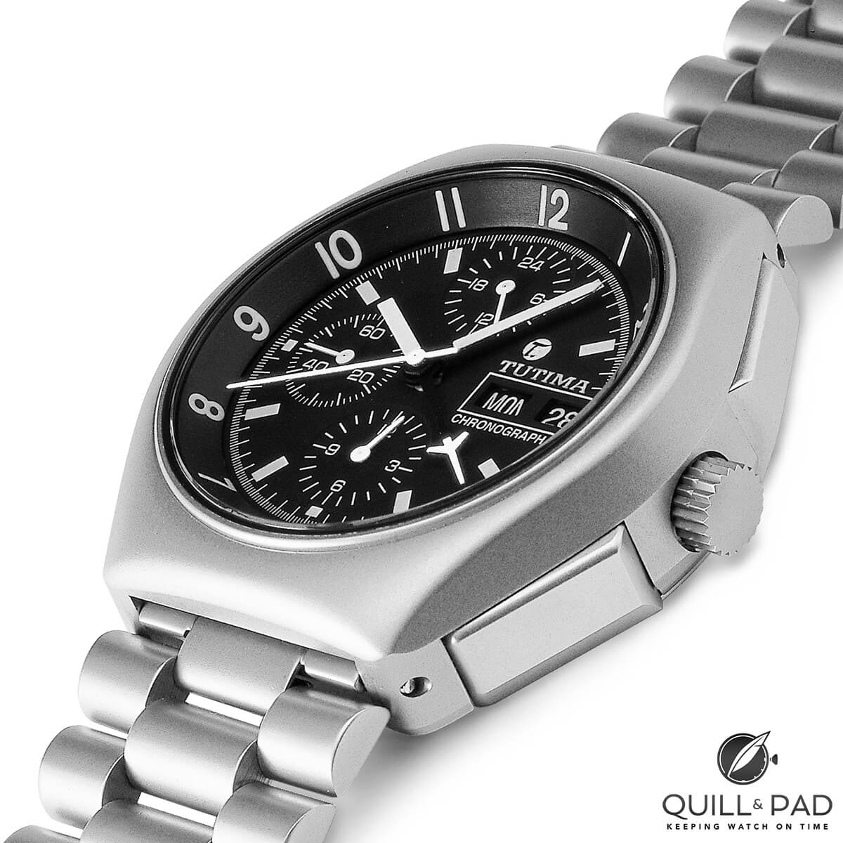 Tutima’s legendary Reference 798, a military chronograph that became the official pilot’s watch of NATO in 1984