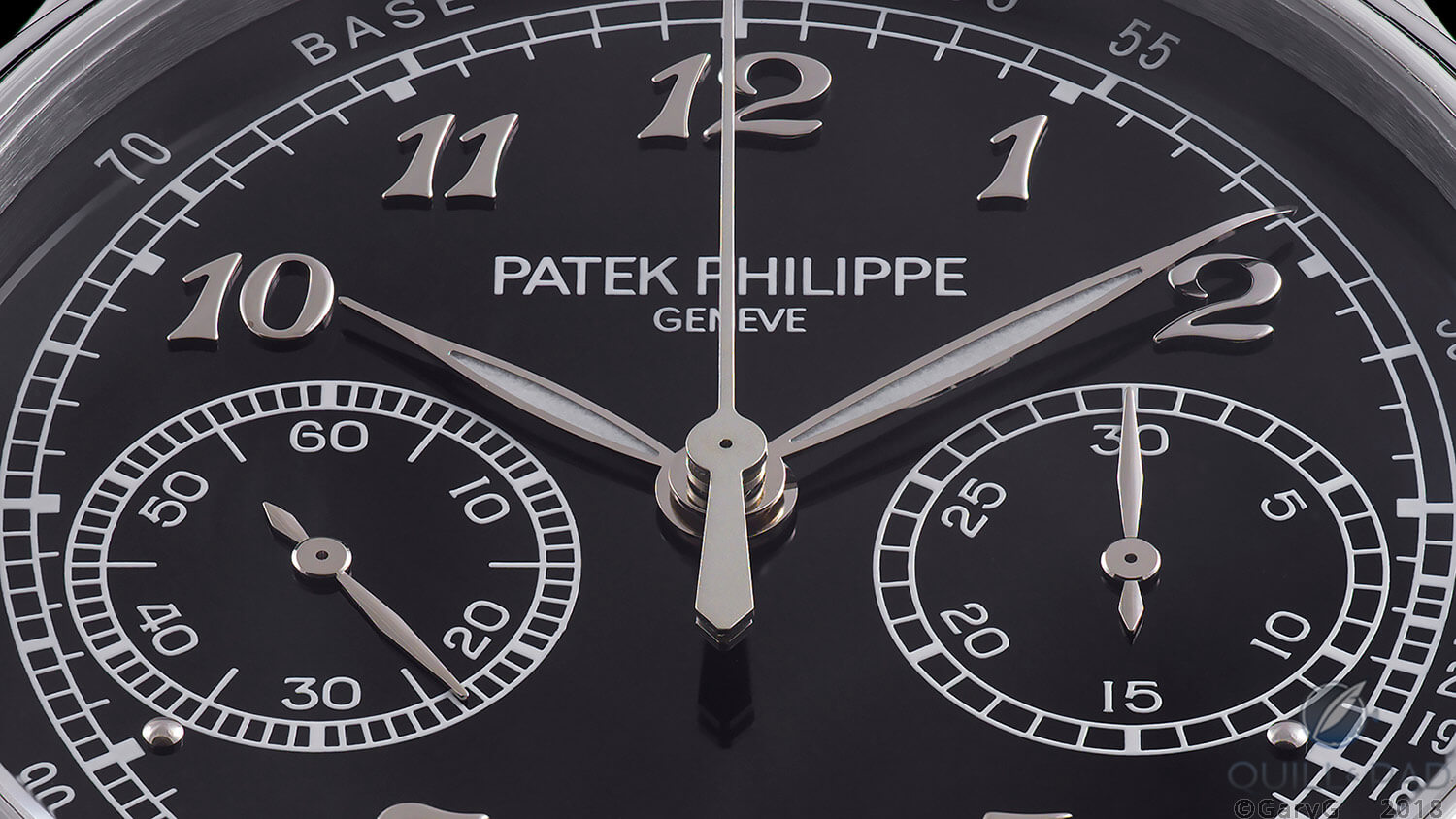 Who can resist this face? Dial detail, Patek Philippe Reference 5370P