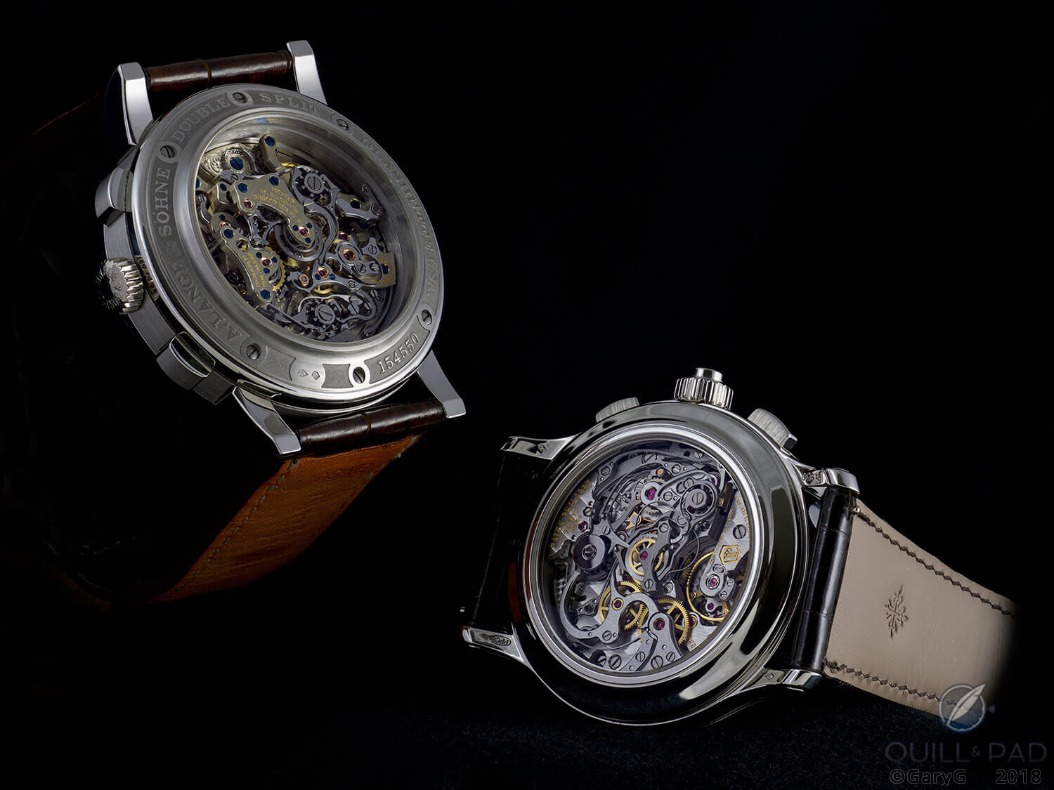 Parting shot: A. Lange & Söhne Double Split and Patek Philippe Reference 5370P
