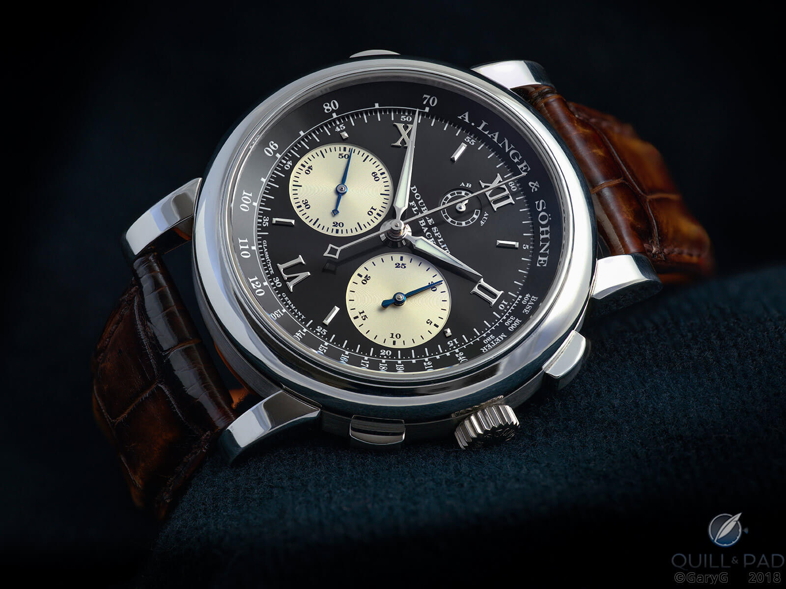 Both useful and mighty: A. Lange & Söhne’s Double Split in platinum