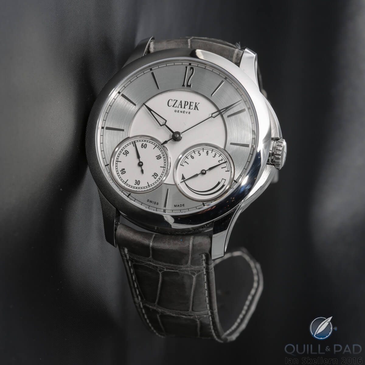 Czapek & Cie. in stainless steel from the Quai des Bergues collection