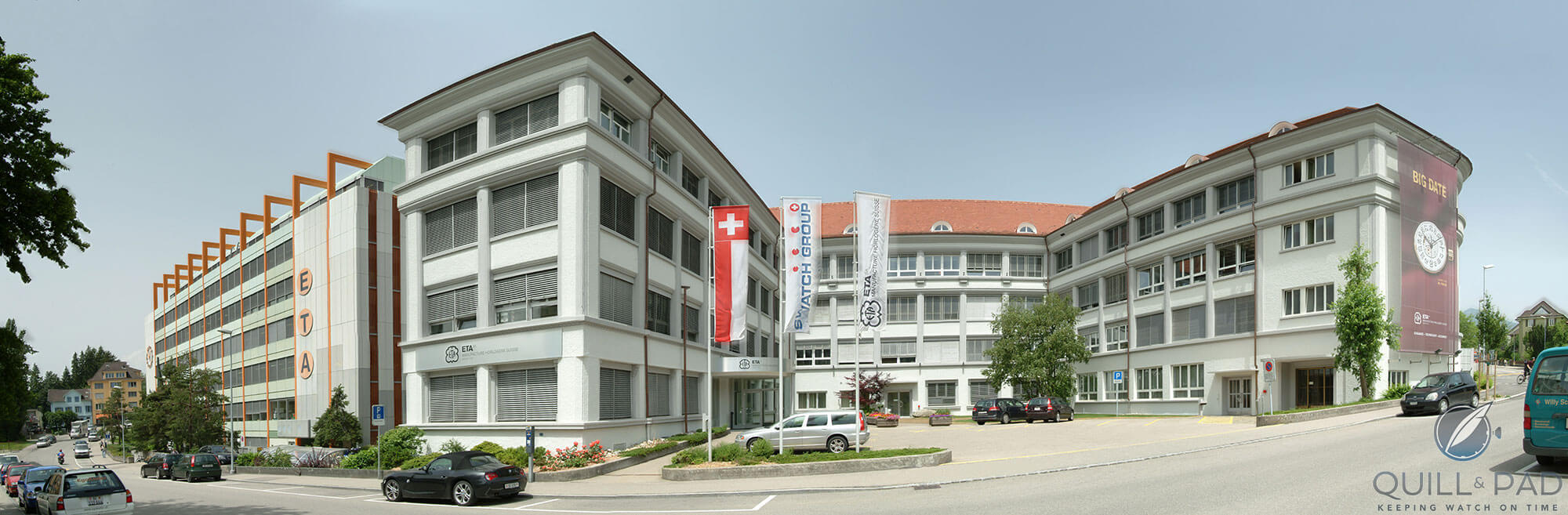 ETA main factory building in 2008