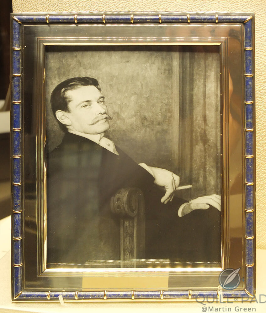Portrait of Louis Cartier in Cartier frame