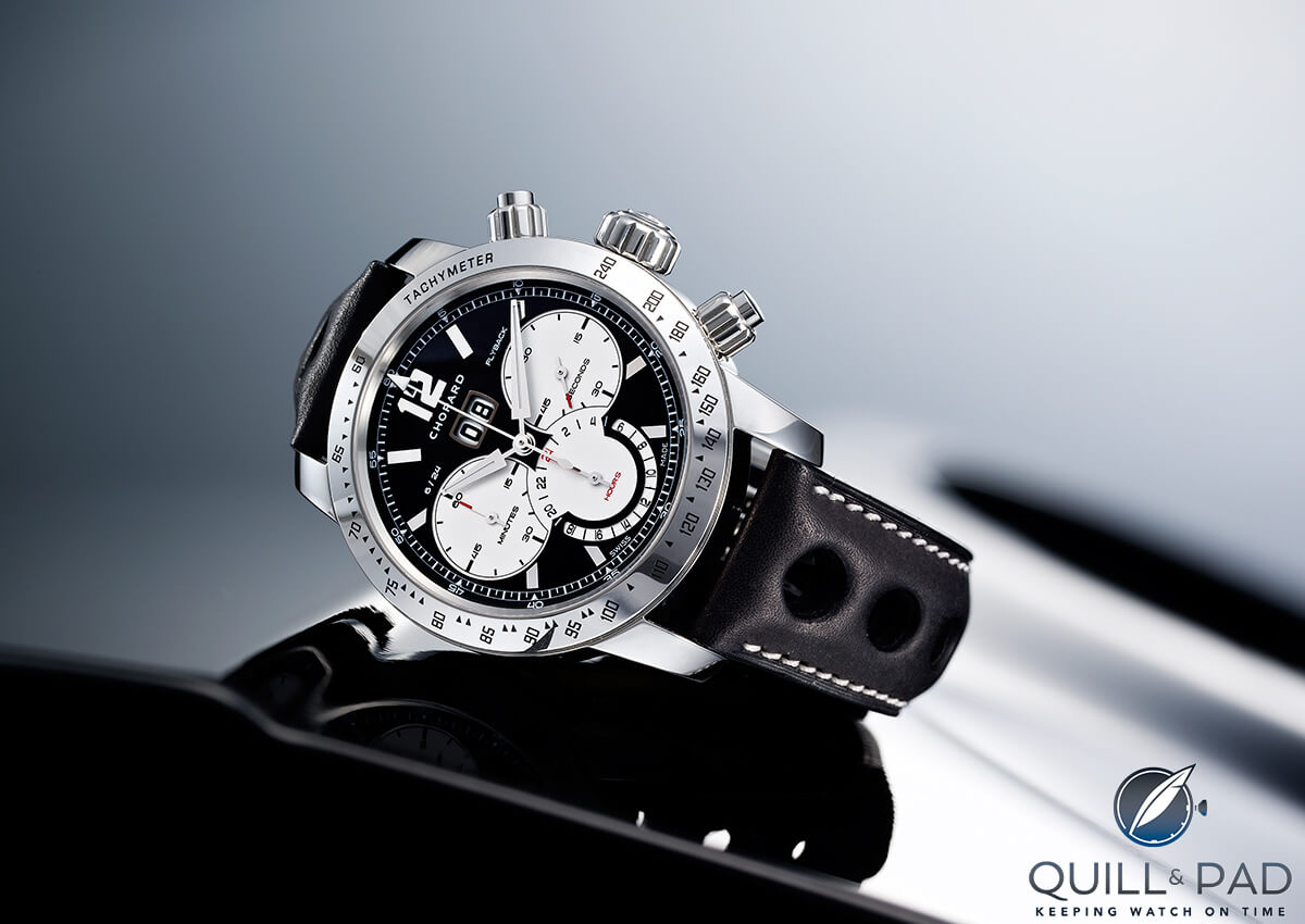 Chopard Mille Miglia Jacky Ickx Edition No. 4 with black dial in stainless steel