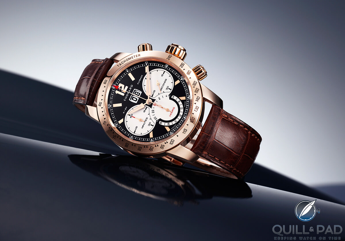 Chopard Mille Miglia Jacky Ickx Edition No. 4 in pink gold