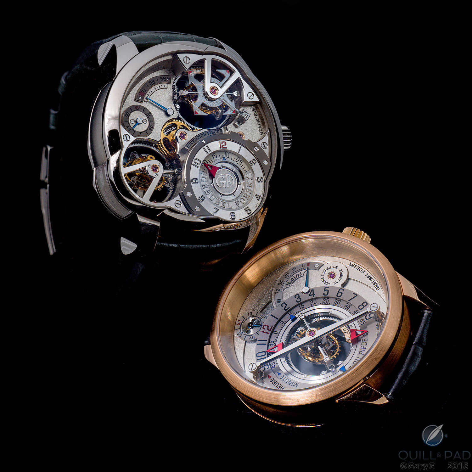 Which one for you? Invention Pieces 2 and 1 by Greubel Forsey