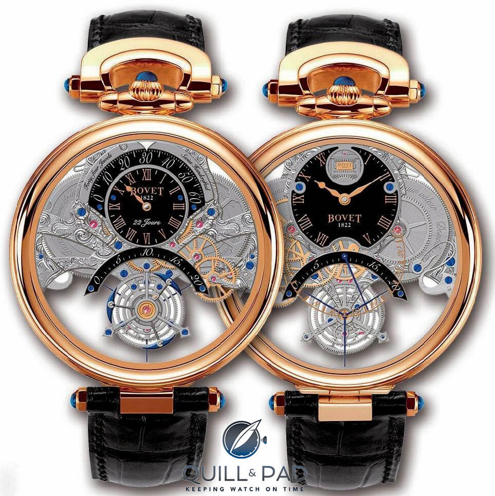 The two faces of the BOVET Amadeo Fleurier Braveheart Tourbillon