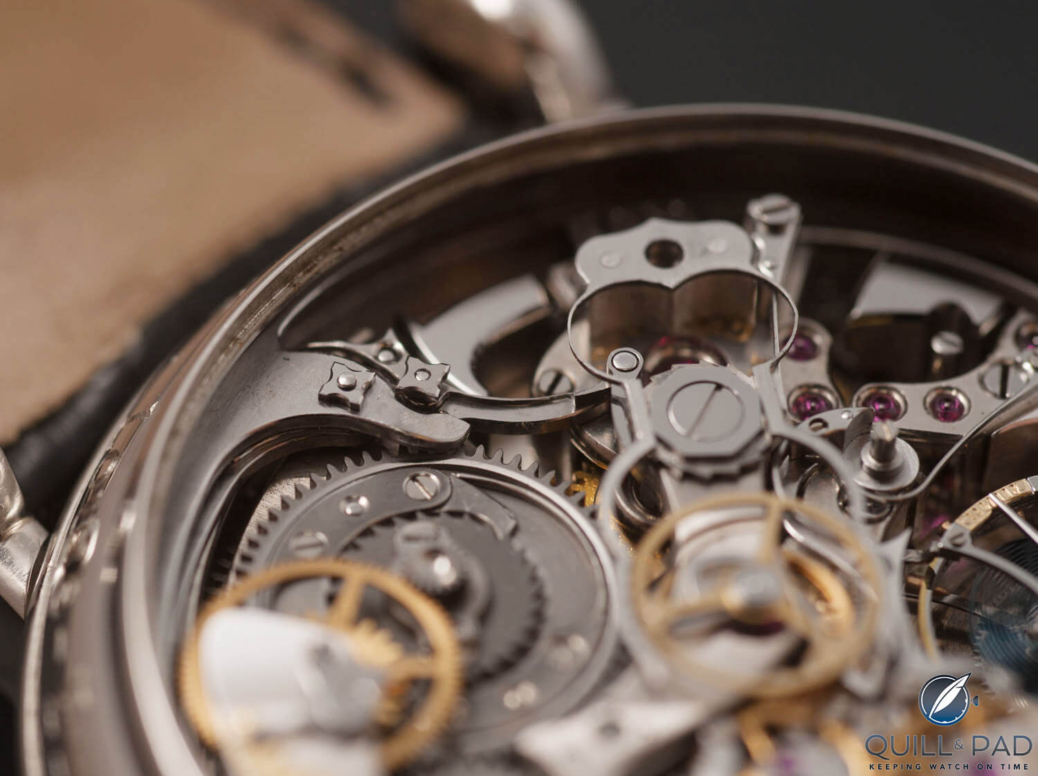 Centuries of watchmaking progress harmoniously united in one single piece (photo courtesy Dr. Magnus Bosse)