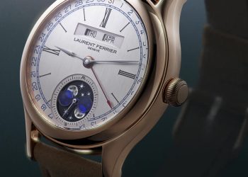 Laurent Ferrier Classic Moon Silver Triple Calendar: Proportionally Perfect