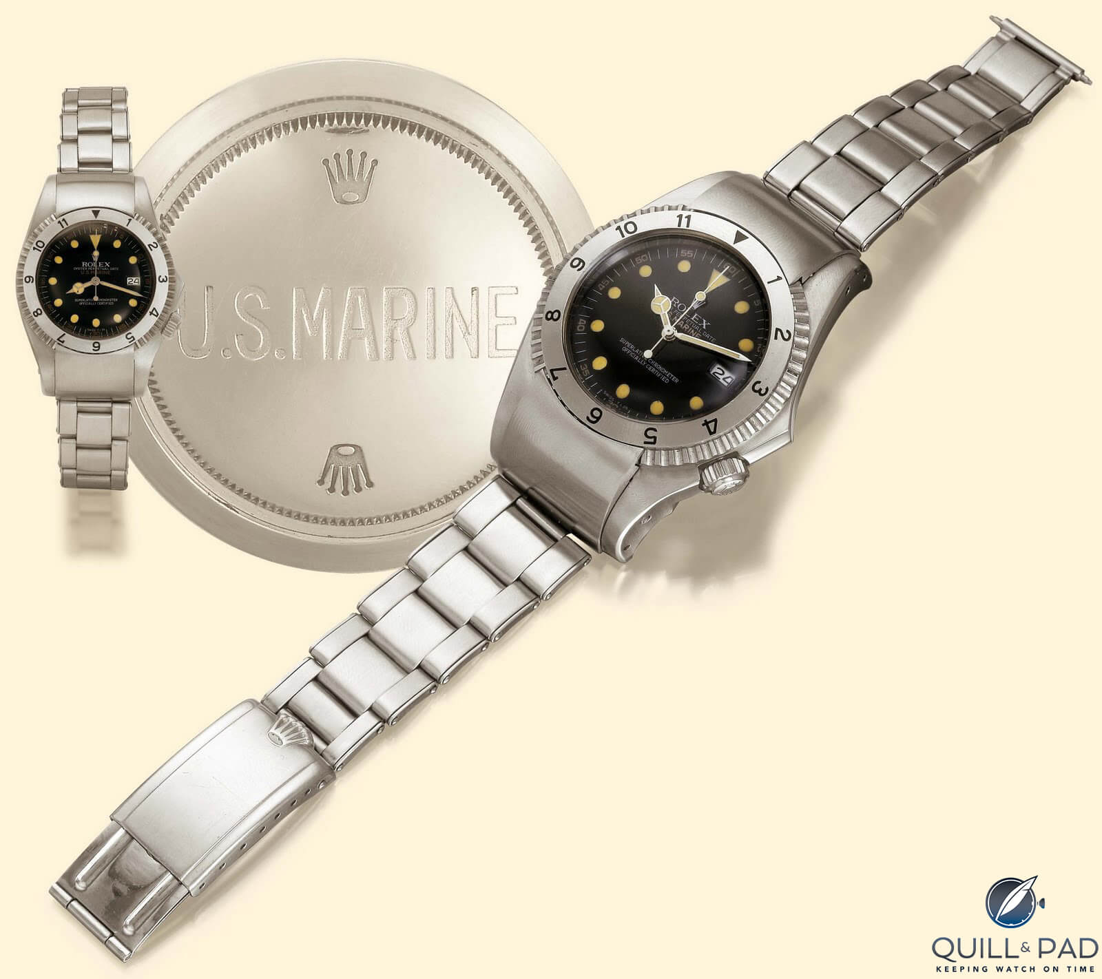 Rolex US Marine Prototype (photo courtesy Antiquorum)