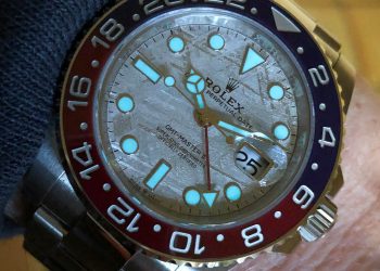 Behind The Lens: Rolex GMT-Master II Meteorite: Global Travel Meets Outer Space
