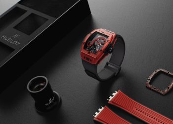 Hublot Spirit of Big Bang Tourbillon 5-Day Power Reserve, en cerámica de colores