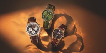 Breitling presenta una colección cápsula en oro rojo de 18 quilates