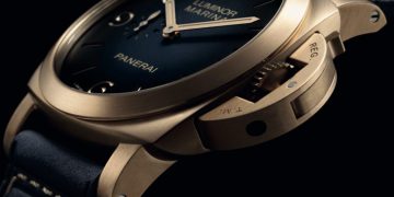 Panerai da a conocer el Luminor Marina Bronzo, una primicia para la casa 