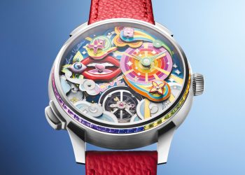 Louis Vuitton presenta el espectacular Tambour Taiko Arty Automata