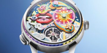 Louis Vuitton presenta el espectacular Tambour Taiko Arty Automata