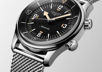 Longines Legend Diver 59 regresa con malla milanesa y certificación COSC