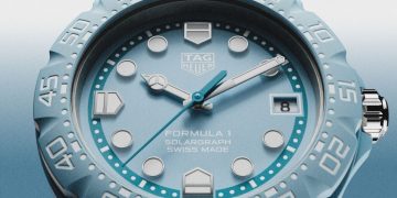 TAG Heuer amplía la Formula 1 Solargraph con una colección en tonos pastel