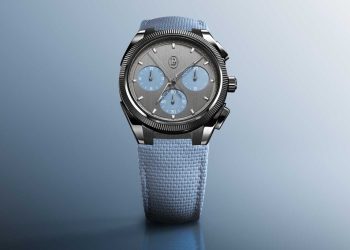 El Tonda PF Sport Chronograph Ultra Cermet, de Parmigiani Fleurier, en color Mineral Blue