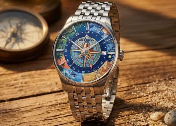 Perrelet e IFL Watches llevan el arte a la carátula de su GMT
