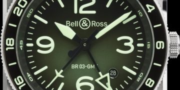 Bell & Ross ilumina el GMT con el BR-03 Green Lum