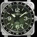 Bell & Ross ilumina el GMT con el BR-03 Green Lum
