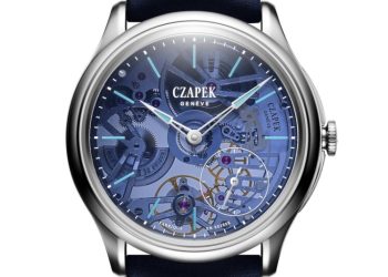 Czapek regresa al zafiro con el Promenade Transparencies Aqua Blue