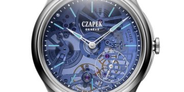 Czapek regresa al zafiro con el Promenade Transparencies Aqua Blue