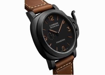 Panerai renueva el Luminor Marina con caja de Carbotech