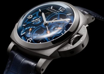 Panerai con tourbillon de 30 segundos, es el PAM01784 en titanio