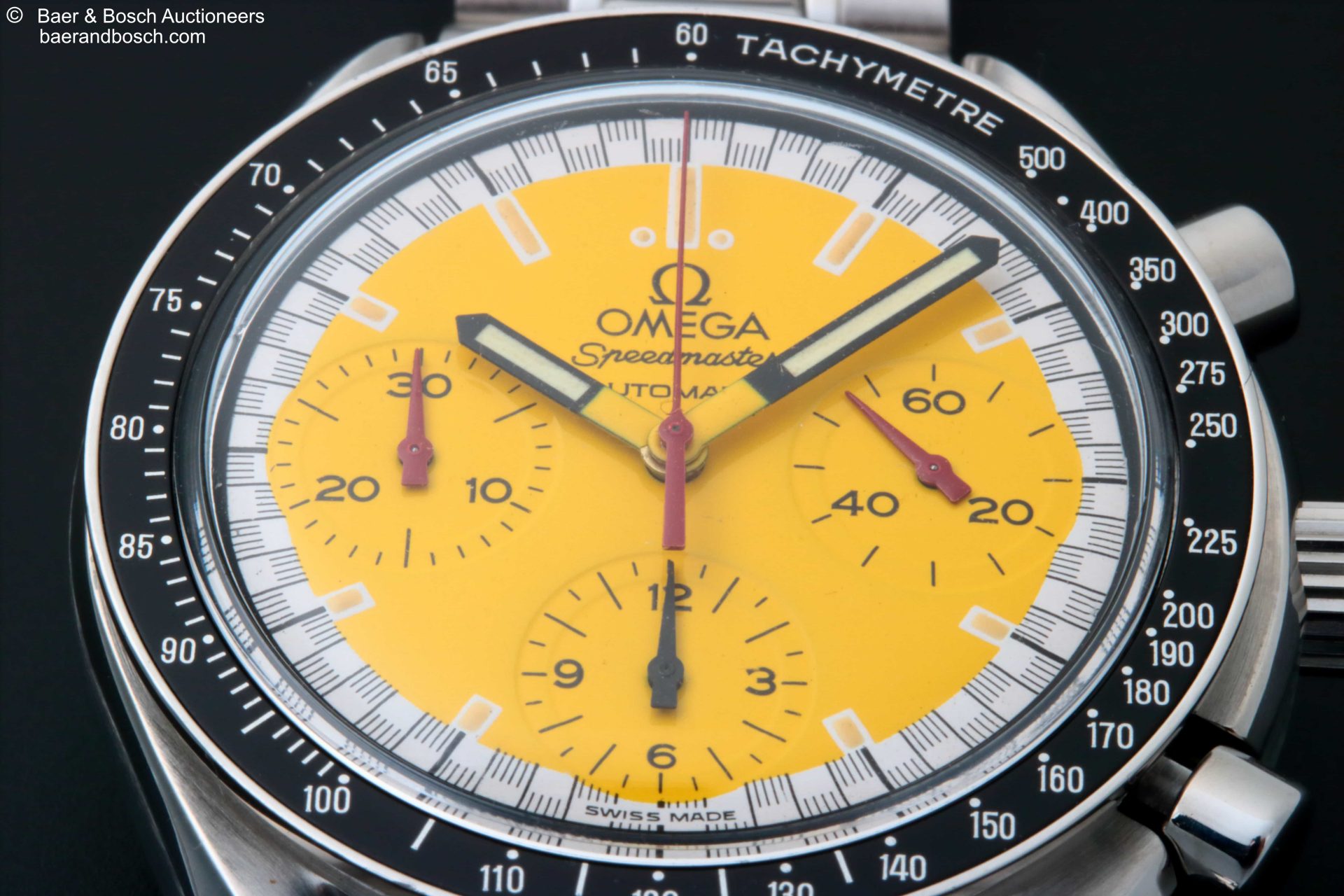 omega speedmaster racing yellow